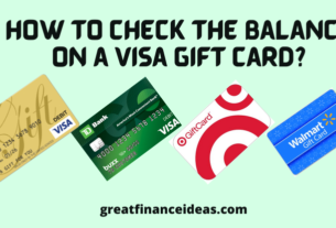 Balance On a Visa Gift Card