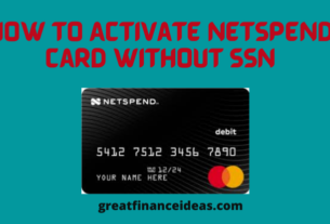 How to activate netspend card without SSN