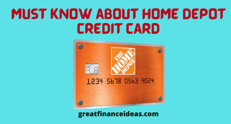 Top 5 Things To Know About The Home Depot Credit Card Finance Ideas   Home Depot Credit Card 768x414 