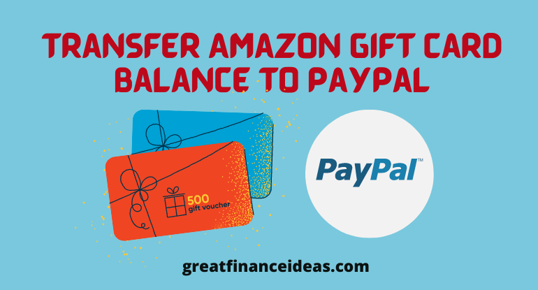 can i transfer my amazon gift card balance to bank account