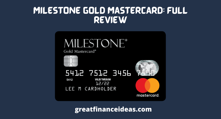 Milestone Gold MasterCard