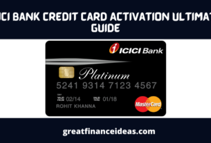 ICICI Bank Credit Card Activation
