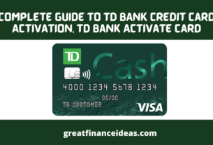 TD Bank Credit Card Activation