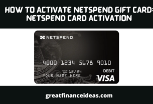 Activate Netspend Gift Card: Netspend Card Activation